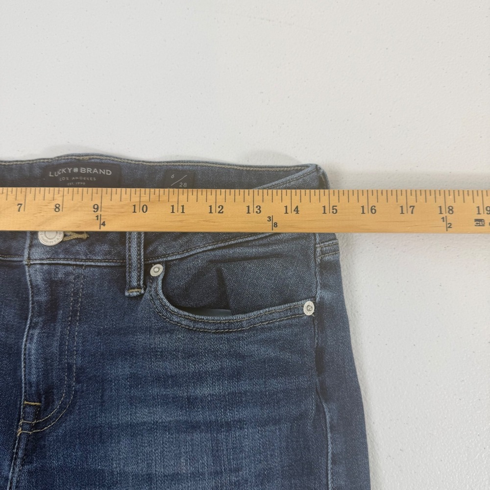 Lucky Brand Lolita Skinny Jeans Womens 6/28 Regular Dark Wash Blue 7WP10326 - Picture 8 of 10